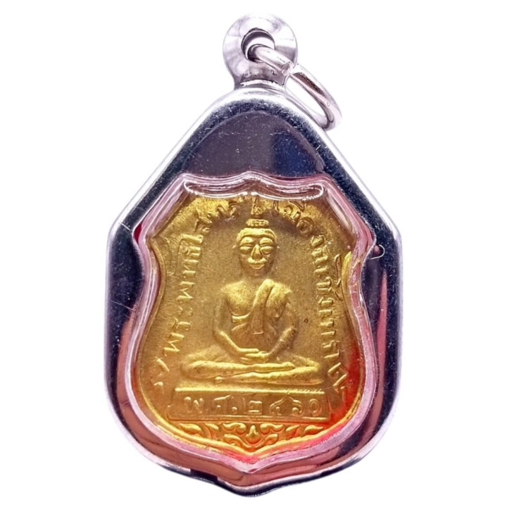 Luang Por Sothorn Buddha Amulet Gold Plated