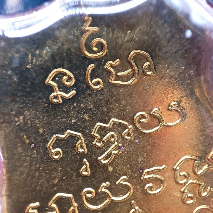 Luang Por Sothorn Buddha Amulet Gold Plated