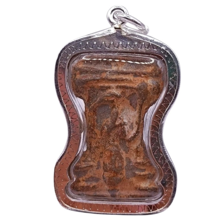 Phra Mahesuan Amulet Suphanburi Silver Plated