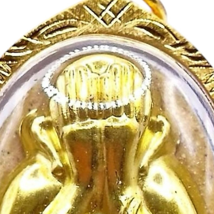 Phra Pidta Luang Por Koon Amulet Gold Plated