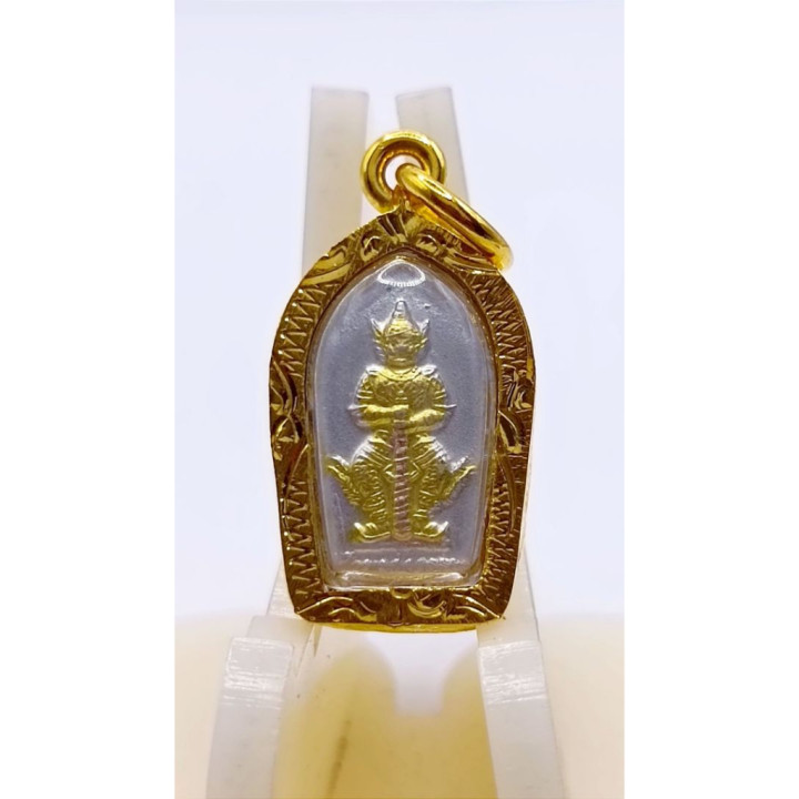 Thao Wessuwan Wat Chulamanee Micron Gold Pendant