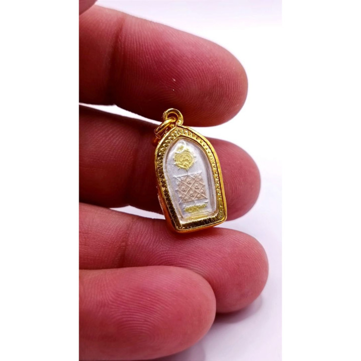 Thao Wessuwan Wat Chulamanee Micron Gold Pendant