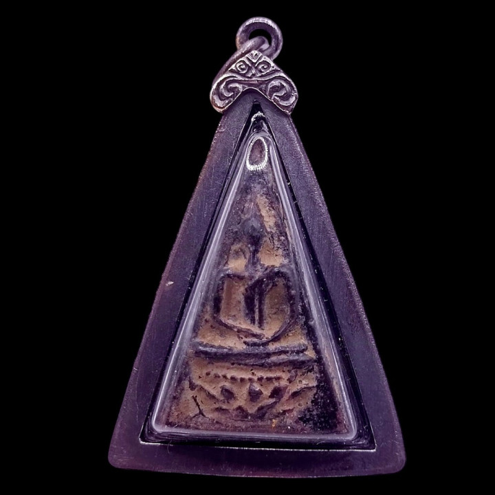 Phra Somdej Chitralada Black Buddha Amulet