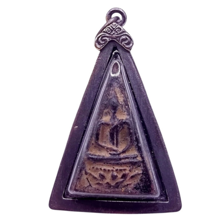 Phra Somdej Chitralada Black Buddha Amulet
