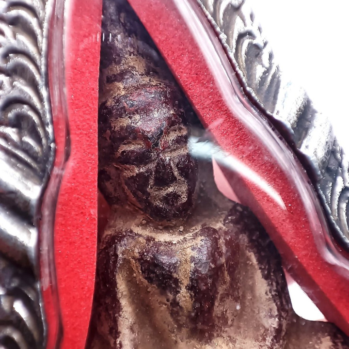 Phra Tha Gradan Buddha Amulet Tin Large