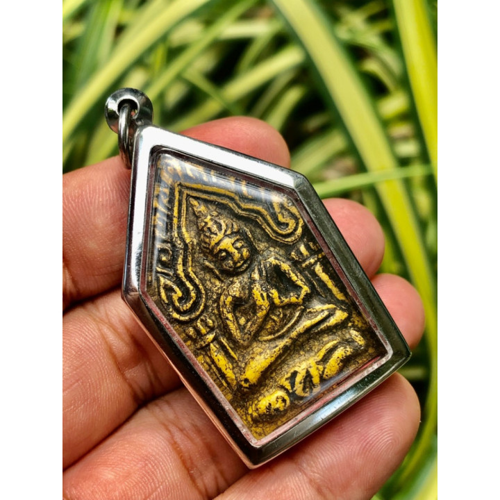 Khun Paen Amulet Kuman Thong Powder Stainless Steel