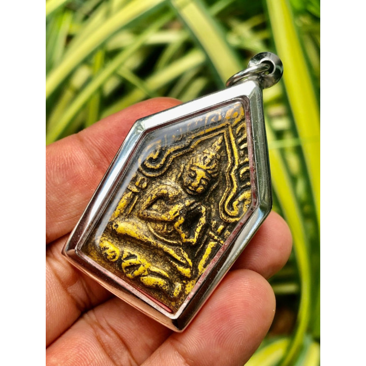 Khun Paen Amulet Kuman Thong Powder Stainless Steel