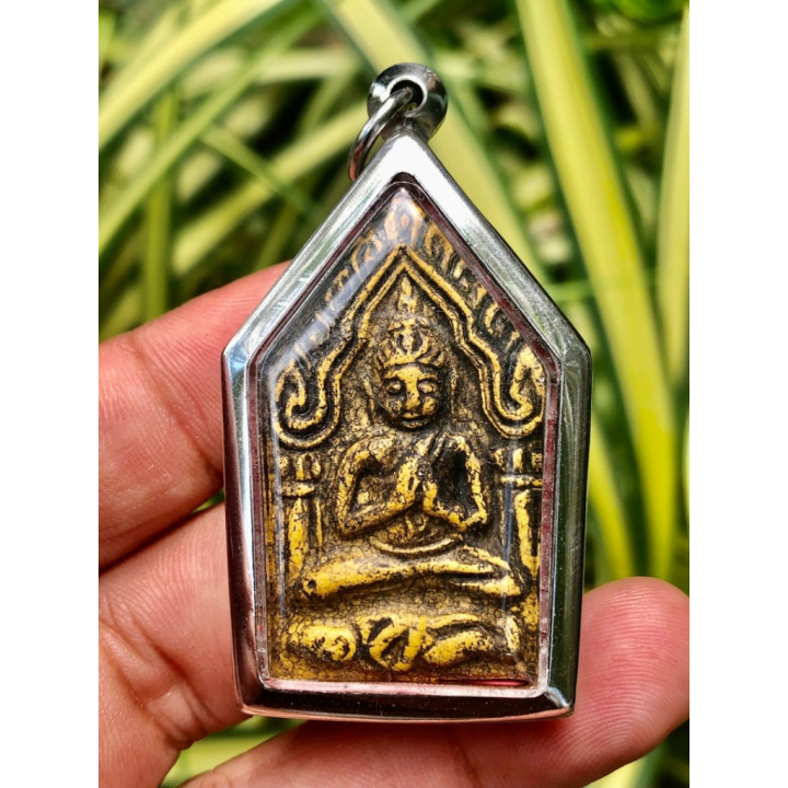Khun Paen Amulet Kuman Thong Powder Stainless Steel