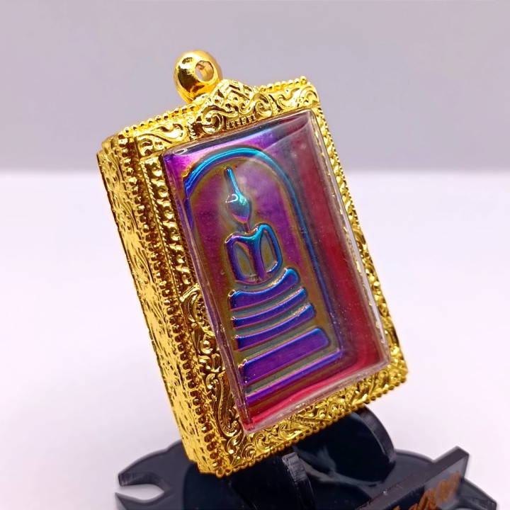 Phra Somdej Lek Lai Rainbow Buddha Pendant