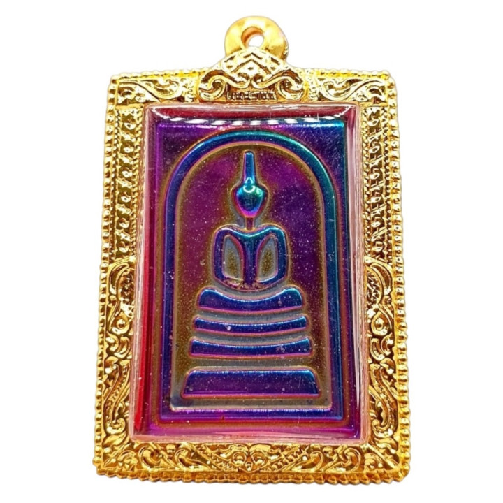 Phra Somdej Lek Lai Rainbow Buddha Pendant