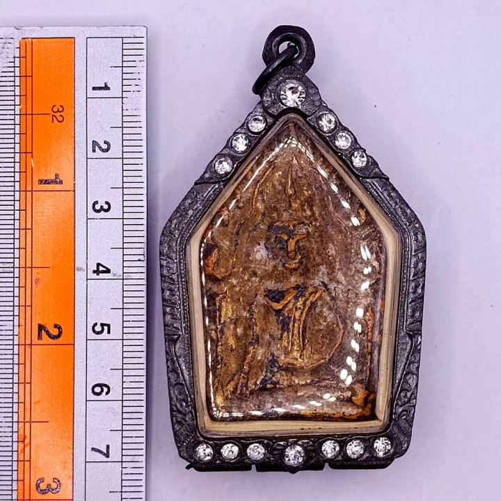 Khun Paen Amulet Wat Ban Krang Antique Casing
