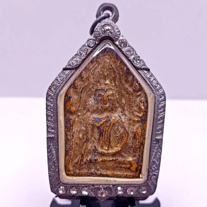 Khun Paen Amulet Wat Ban Krang Antique Casing