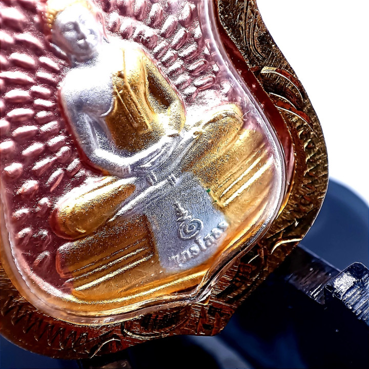 Luang Por Sothorn Buddha Amulet Gold Plated