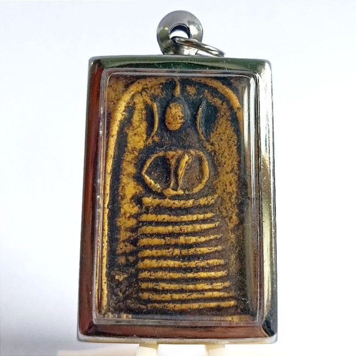Somdej Kes Chaiyo Amulet Stainless Steel Frame