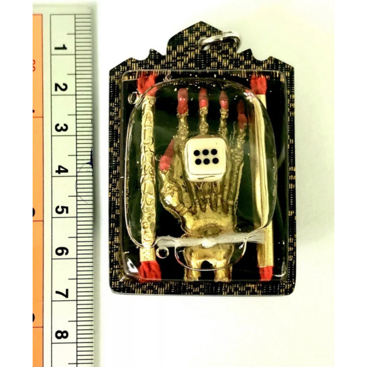 Prai Hand Amulet Pendant for Good Fortune