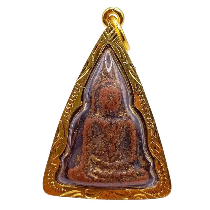 Phra Nang Phaya Buddha Pendant Gold Plated