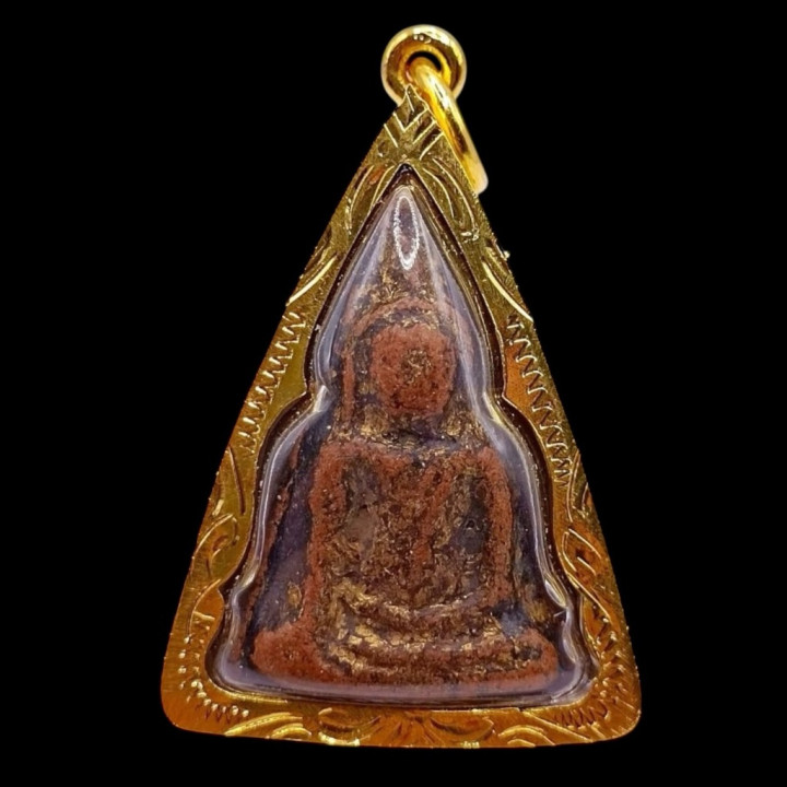 Phra Nang Phaya Buddha Pendant Gold Plated