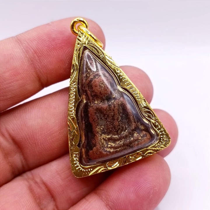 Phra Nang Phaya Buddha Pendant Gold Plated