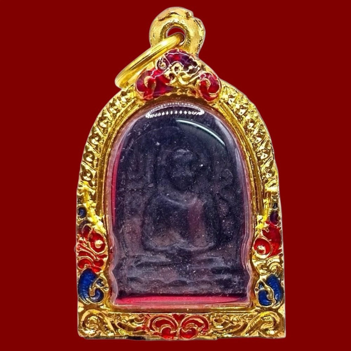 Phra Sum Kor Kamphaeng Phet Gold Plated Amulet