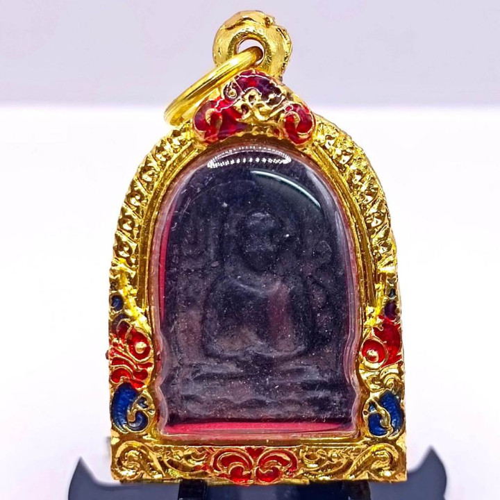 Phra Sum Kor Kamphaeng Phet Gold Plated Amulet