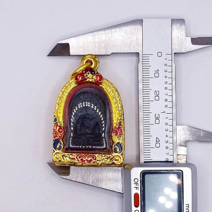 Phra Sum Kor Kamphaeng Phet Gold Plated Amulet