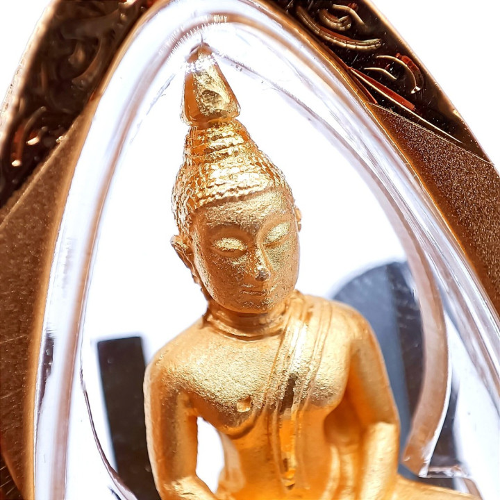 Luang Por Sothorn Buddha Pendant Gold Plated