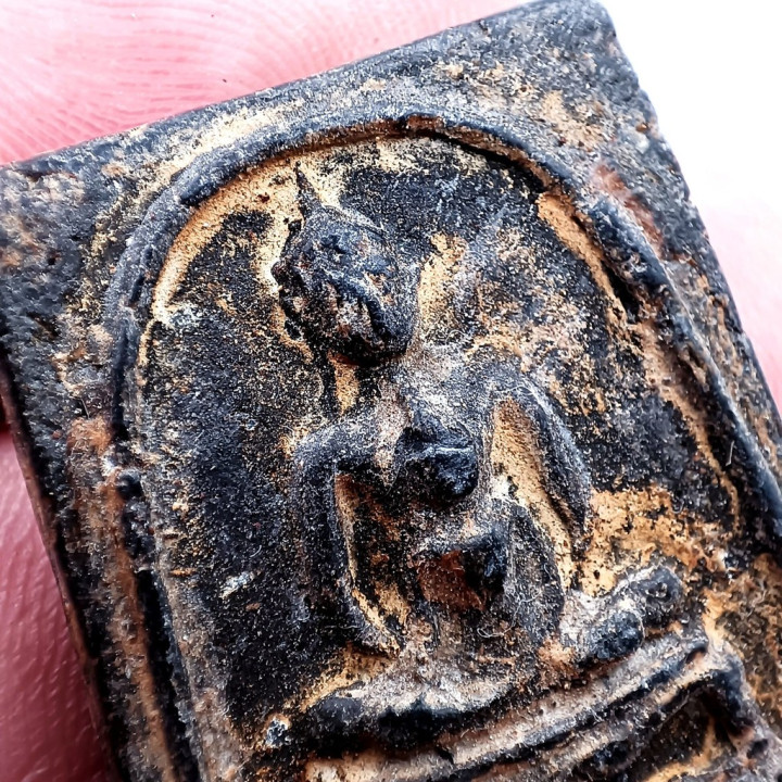 Phra Somdej Wat Rakang Lion Base Buddha Amulet