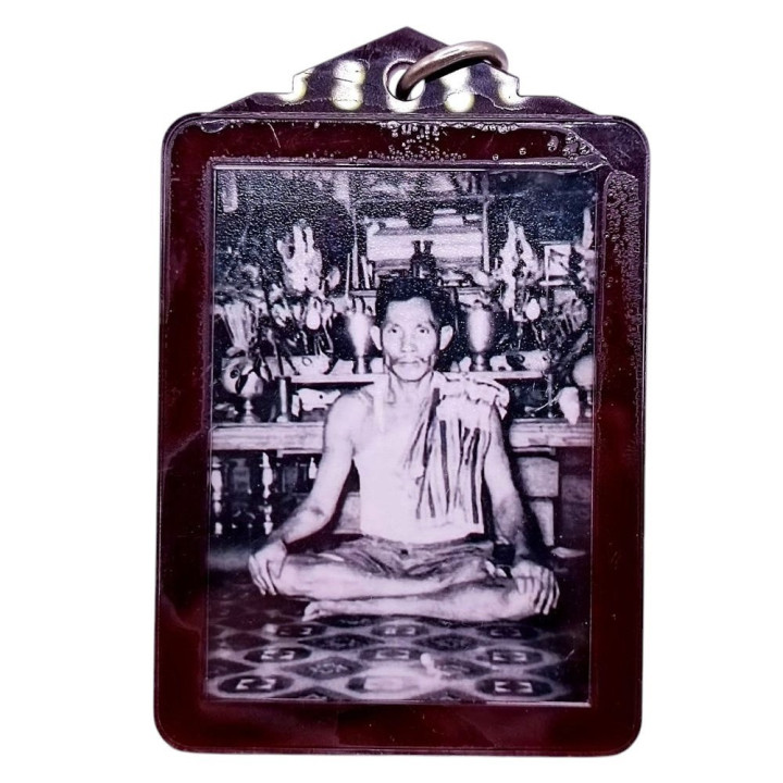 Phra Thiang Nuanmana Amulet Pendant Waterproof Frame