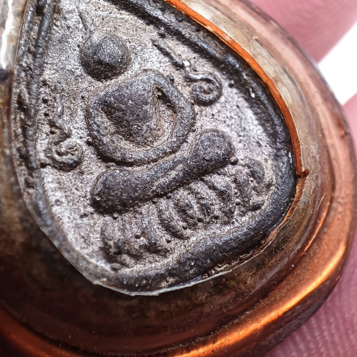 Phra Kleeb Bua Buddha Amulet Luang Pu Suk