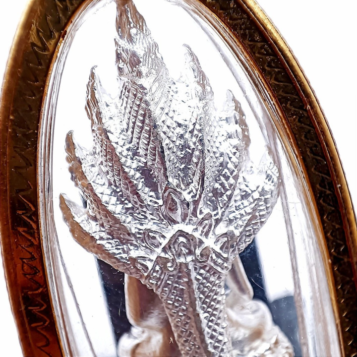 Naga Prok Buddha Amulet Wat Bowonniwet 2543 BE