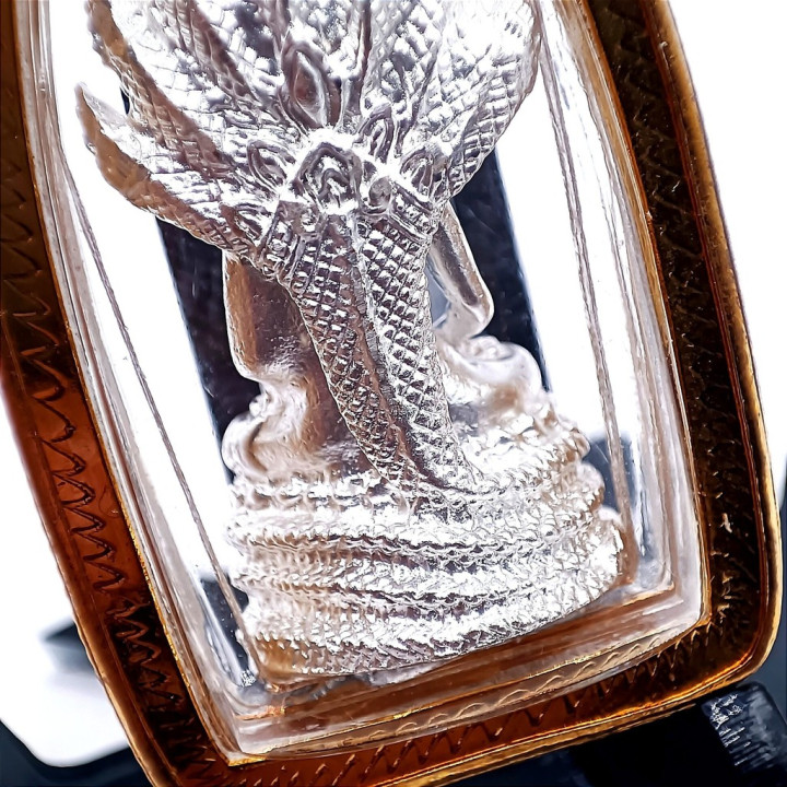 Naga Prok Buddha Amulet Wat Bowonniwet 2543 BE