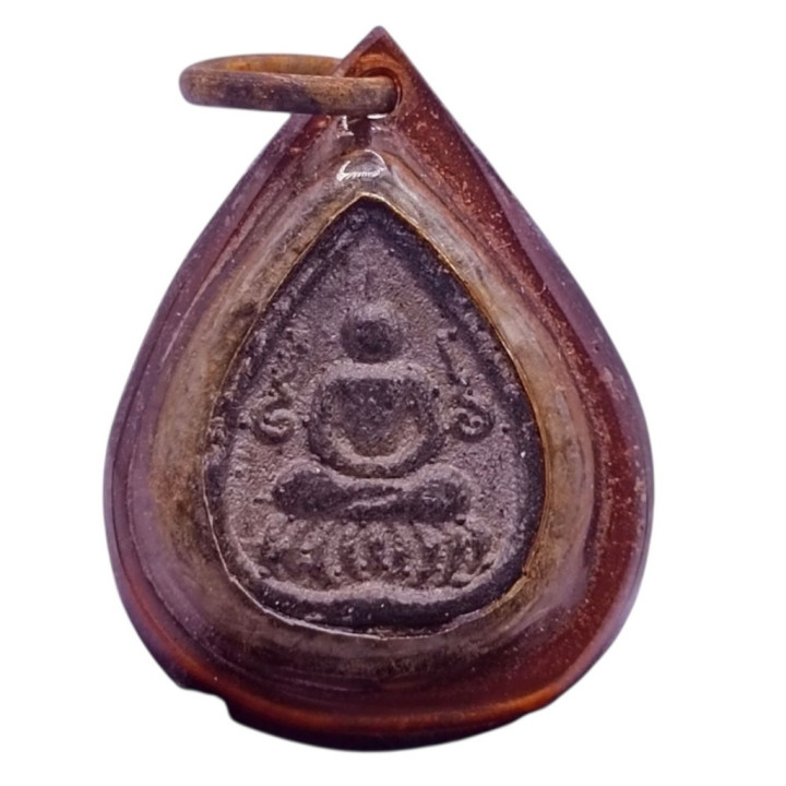 Phra Kleeb Bua Buddha Amulet Luang Pu Suk