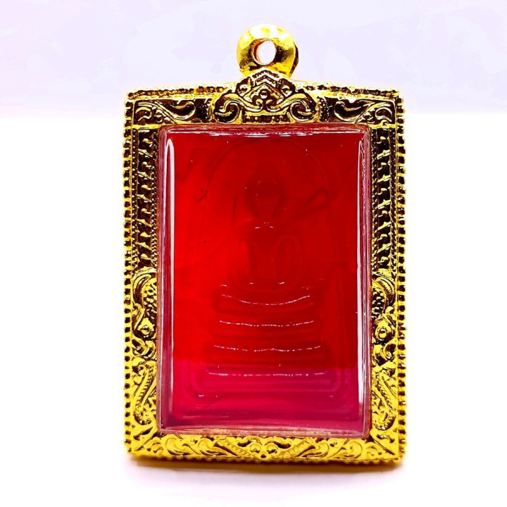 Somdej Wat Rakang Amulet Pendant Gold Plated