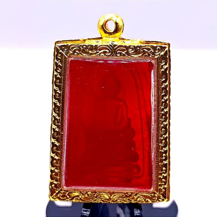 Somdej Wat Rakang Amulet Pendant Gold Plated