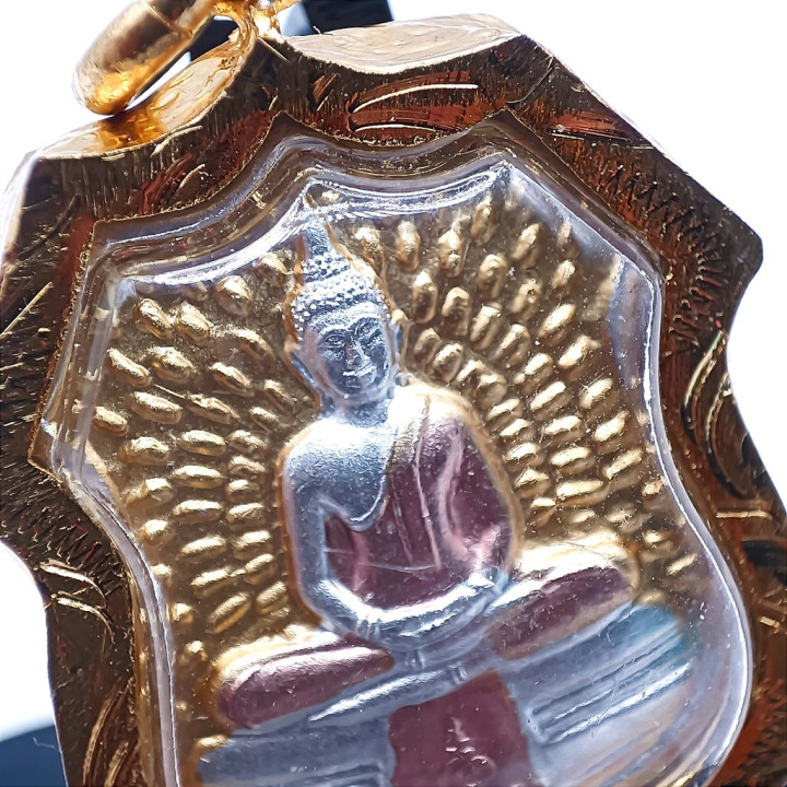 Luang Por Sothorn Buddha Amulet 3K Gold