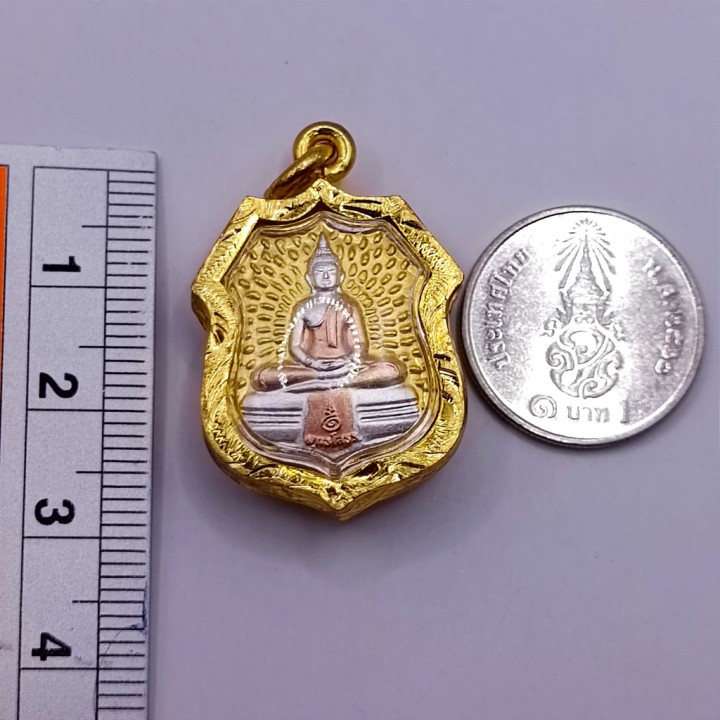 Luang Por Sothorn Buddha Amulet 3K Gold