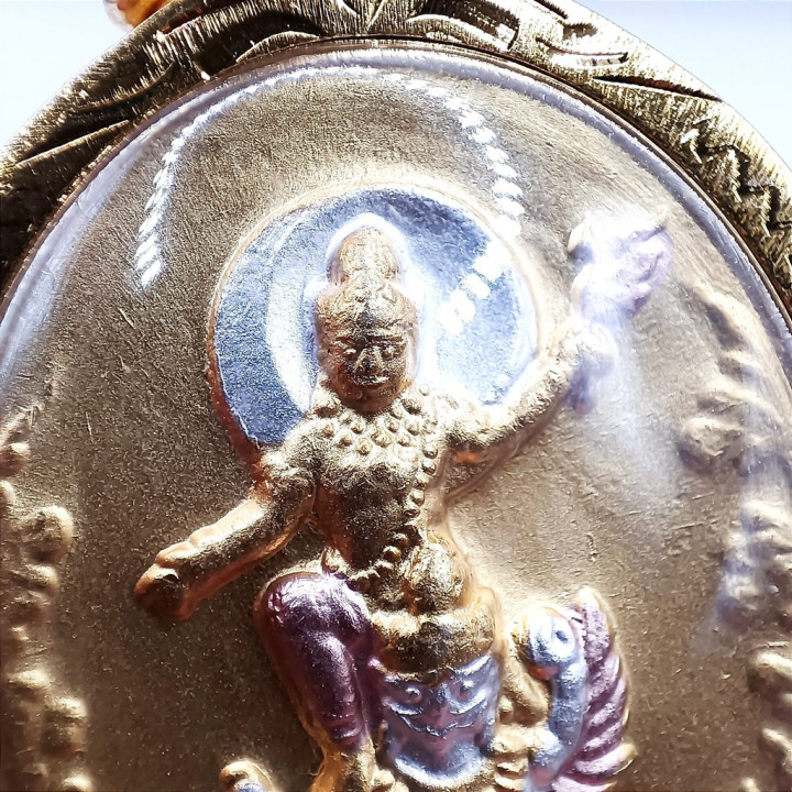 Rahu Garuda Amulet Pendant BE 2554