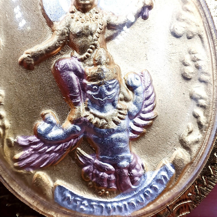 Rahu Garuda Amulet Pendant BE 2554