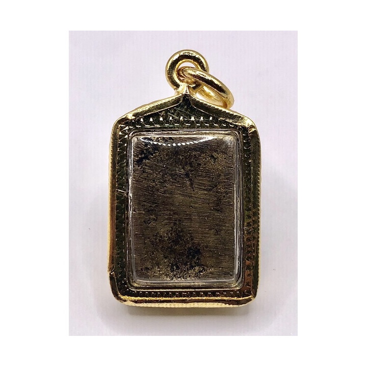 Luang Pu Thuat Amulet Pendant 24K Gold Plated