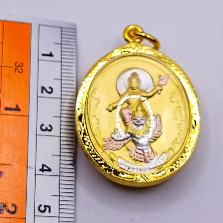 Rahu Garuda Amulet Pendant BE 2554