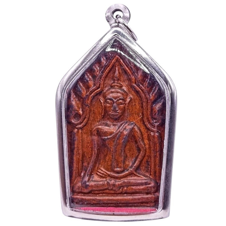 Phra Khun Paen Buddha Amulet Gold Plated