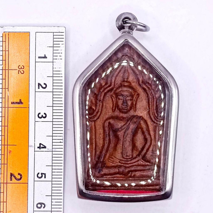 Phra Khun Paen Buddha Amulet Gold Plated