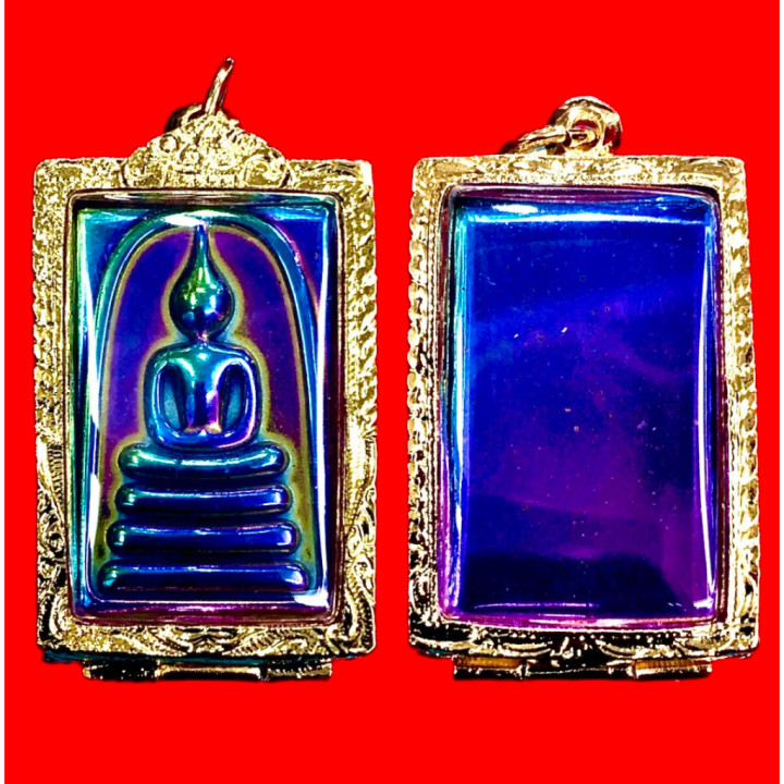 Phra Somdej Lek Lai Rainbow Buddha Amulet