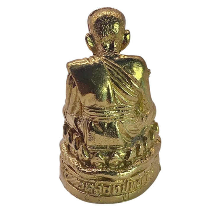 Luang Pu Thuat Wat Phakho Gold Plated Amulet