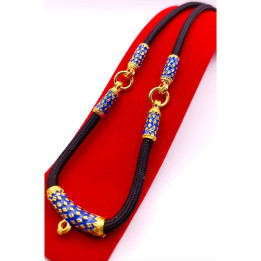 Thai Amulet Necklace 24K Gold Plated Rope Chain