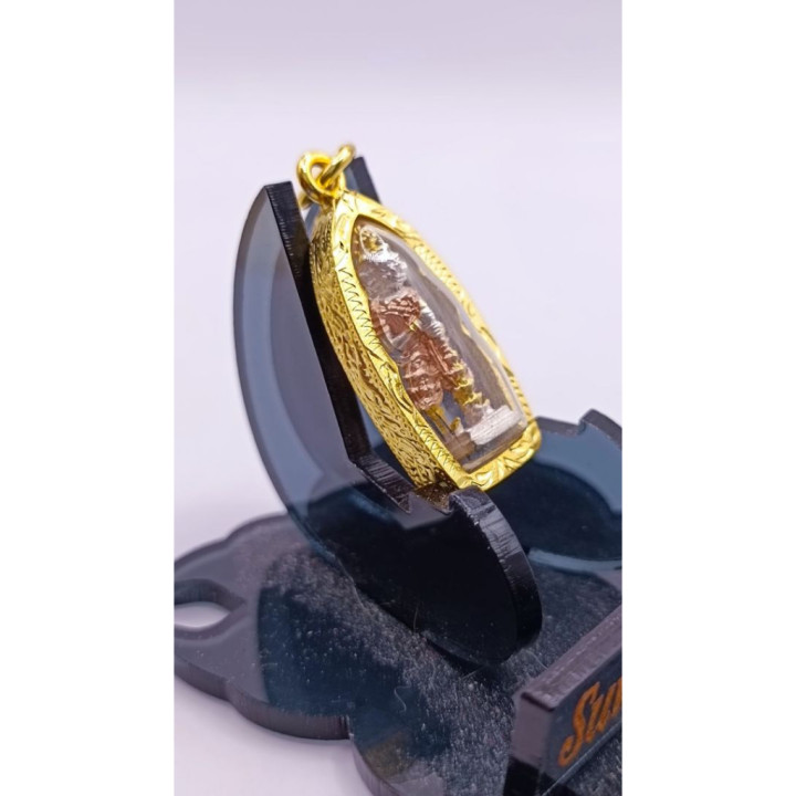 Thao Wessuwan Wat Chulamanee Gold Plated Pendant