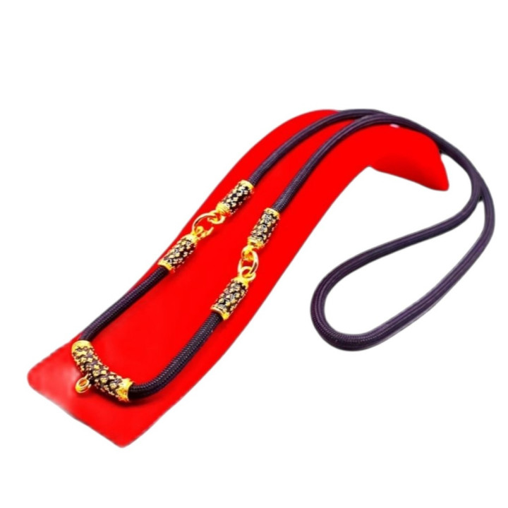 Men's Thai Amulet Necklace Gold Plated Enamel
