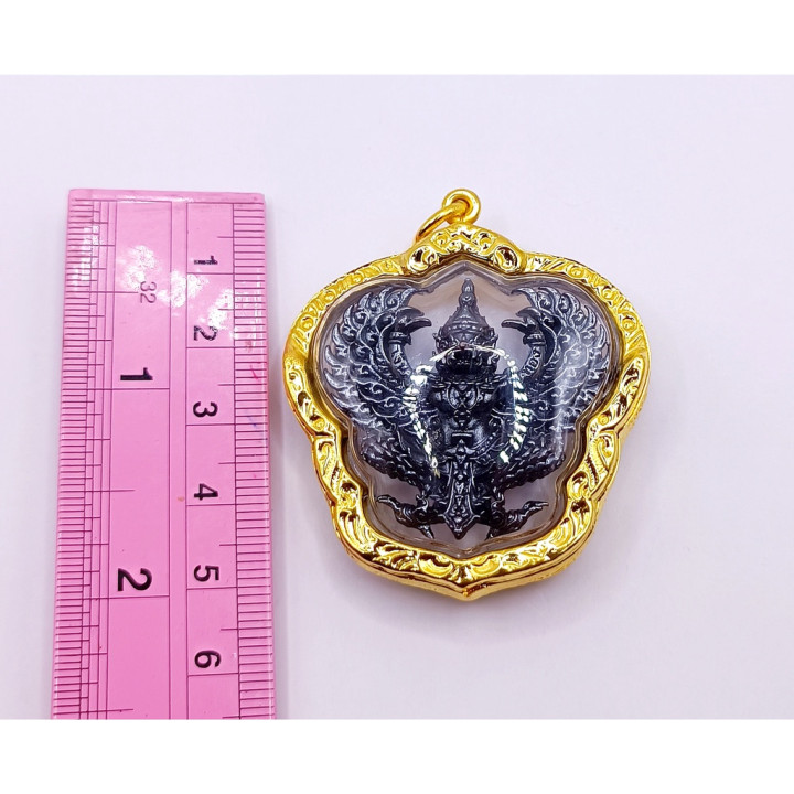 Phaya Krut Luang Por Phat Micron Gold Plated Pendant