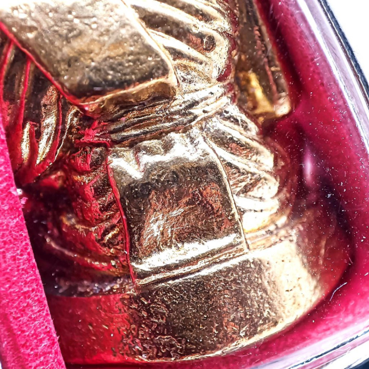 Luang Pu Thuat Brass Amulet Pendant