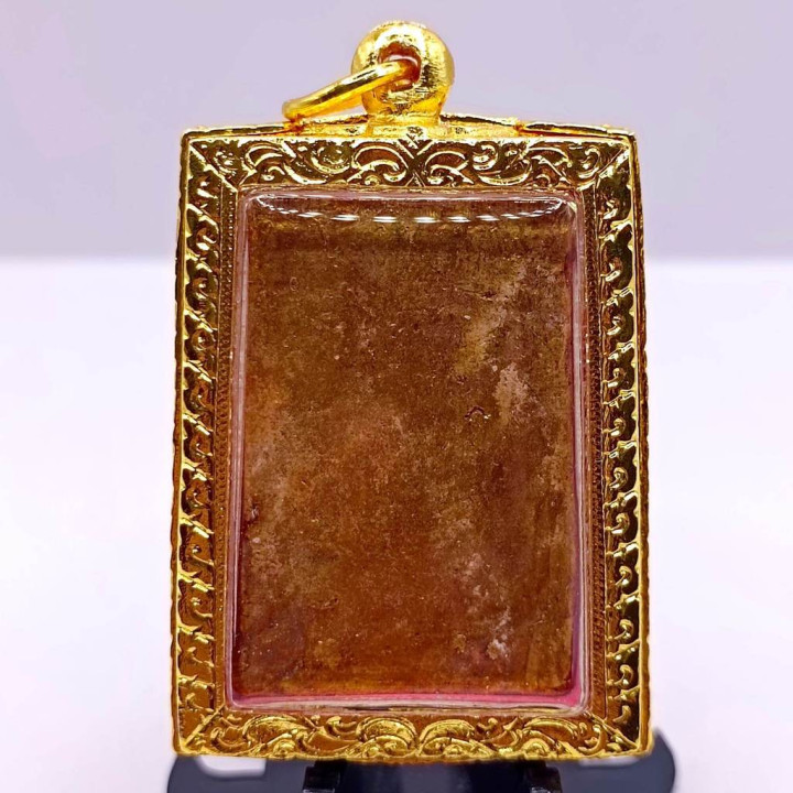 Phra Somdej Buddha Amulet Gold Plated Pendant